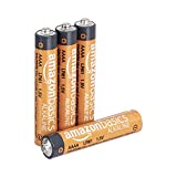 AmazonBasics AAAA Everyday Alkaline Batteries (4-Pack) - Appearance May Vary