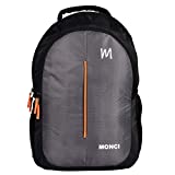 MONCI Milestone Laptop Bag for Women and Men | Backpacks for Girls Boys Stylish | Trending Backpack | School Bag | Bag for Boys Kids Girl | 15 Inch Laptop Bag | Blue (Black)