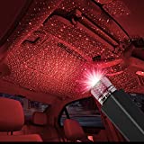 BKNÂ® BuyKarNow Auto Roof Star Projector Lights, USB Portable Adjustable Flexible Interior Car Night Lamp Decorations with Micro USB OTG Romantic Galaxy Atmosphere fit Car, Bedroom, Party and More
