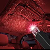 CarEmpire Auto Roof Star Projector Lights, USB Portable Adjustable Flexible Interior Car Night Lamp Decorations with Romantic Galaxy Atmosphere fit Car, Ceiling, Bedroom, Party and More