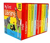 My First Library: Boxset of 10 Board Books for Kids