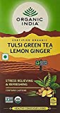 Organic India Tulsi Green Tea Lemon Ginger 25 TB