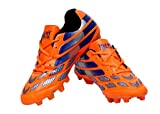 CW Men's Firefly Messi Orange Football Sports Shoes Cleats TPU Sole Made from PU Material (7)