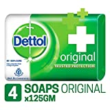 Dettol Original Soap, 125g (Pack Of 4)