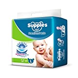 Supples Baby Pants Diapers, Large, 62 Count