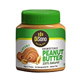 DiSano All Natural Peanut Butter, Creamy, 30% Protein, Unsweetened, Gluten Free, 1 Kg