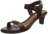 BATA Women's Tricia Black Fashion Sandals-6 (7616783)