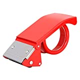 Fossilbeater Tape Gun Dispenser 2 Inches Single Role For Packaging Boxes Sealing Cutter Handheld Warehouse Tools Random Color