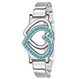 Frenetic Hub Crystals Blue Diamond Crystal Feminine Sparkling Designer Bracelet for Women & Girls