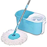 Gala e-Quick Spin Mop with Easy Wheels and Bucket with 2 Refills