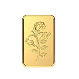 Malabar Gold & Diamonds 24k (999) Rose 10 gm Yellow Gold Bar