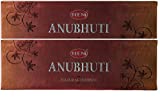 Hem Anubhuti Natural Incense SticksÂ (23.6 cm x 7.6 cm x 2 cm, Brown, Pack of 2)