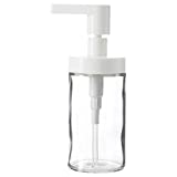 IKEA TACKAN Soap Dispenser, White (Glass) 903.223.03, 8 oz