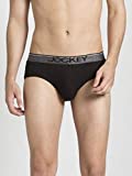 Jockey Men's Brief (8037-0110-Black_M)(color may vary)