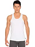 Jockey Men's Vest (Pack of 3) (8820-0310-Ecom White_Ecom White_M)
