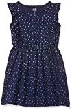 Amazon Brand - Jam & Honey Cotton Skater Dress (GDRKNIT02_Navy_10-11 Years)