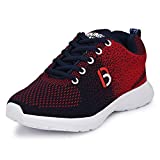 Bourge Boy's Red and Navy Running Shoes-11 UK (32 EU) (12 Kids US) (Orange-04)