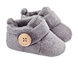 Basics21 Unisex-Child Grey Bootie -3-12 Months