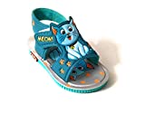 Coolz Kids Chu-Chu Sound Musical First Walking Sandals C-06 for Baby Boys and Baby Girls for 12-24 Months (Sea Green, 15 Months/ 16C/ Length-13.8cm)