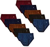 RUPA JON Women's Cotton Panty (Pack of 10)(Colors May Vary)(JN ASH PLN PNTY-PO10_Assorted_90/Large)