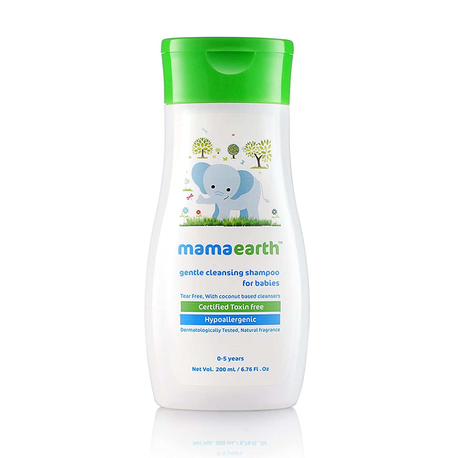 Mamaearth Gentle Cleansing Baby Shampoo : New borns, babies and kids (0-5 Years).200ml