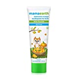Mamaearth Natural Toothpaste, Orange Flavour, SLS Free, with 750 PPM Fluoride, 4+ Years, Plant Based, 50gm