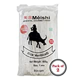 Meishi Gluten Free Rice Vermicelli, 400g (Pack of 2)