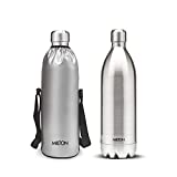 Milton Thermosteel Duo DLX-1800 Stainless Steel Water Bottle, 1.8 Litres, Steel