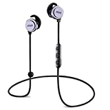Mivi ThunderBeats Bluetooth Earphones Wireless with Mic, HD Sound, Powerful Bass, Long Battery Life. Bluetooth Headset with Magnetic Buds and Sweat Proof