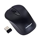 Mobile Gear Matte Series 2.4GHz Wireless Mouse RF-454 with Battery Saving Mode with Battery Inside