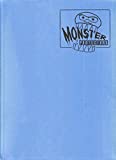 Monster Binder - 9 Pocket Trading Card Album - Matte Sky Blue Anti-theft Pockets Hold 360 Yugioh Pokemon Magic the Gathering Cards