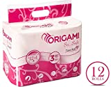 Origami So Soft 3 Ply Toilet Tissue - 160 Pulls (Pack of 12)