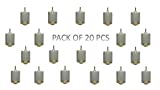 ROBO EQUIPMENT>Small DC Motor 6v, High-speed, for RC Toys and RC Cars [ PACK OF 20 PICES ]