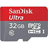 SanDisk Ultra 32GB UHS-I Class 10-Micro SD Memory Card (SDSQUNC-032G-GN3MN)