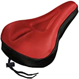 ShivExim Gel Bicycle Seat Cover( Pack Of 1, Free Size , Red)