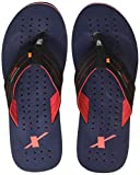 Sparx Men's Black and Navy Flip-Flops and House Slippers - 10 UK/India (44.67 EU) (SFG-517)