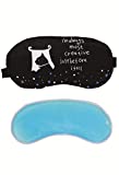 Skylofts Smooth & Soft Fabric Most Creative Sleeping Mask with Cooling Pack Eye Masks for Men & Women