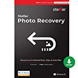 Stellar Photo Recovery Software | for Windows | Standard | Recover Lost or Deleted Photos, videos & audio files | 1 Device, 1 Yr Subscription | Email Delivery in 3 Hours - No CD | Download | Genuine Licence