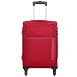 Aristocrat Polyester 58.3 cms Red Softsided Cabin Luggage (Baleno)