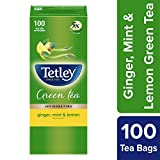 Tetley Green Tea Bags - Ginger, Mint & Lemon, 100 Bags