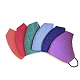 Xtore Breathable cotton cloth mask | Reusable | Washable | 2 layer - Pack of 6