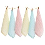 Uber World Women's Cotton Towel Set Pack of 4 (Multicolor, 25x25 cm)