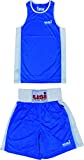 USI Boxing Men's Shorts and Vest (Red, 40)
