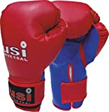 USI PVC Boxing Glove (Red/Blue, Jr(6/8oz))