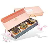 Vahdam Assorted Tea Gift Set - Blush, 3 Teas in A Tea Sampler Gift Box | 100% Natural Ingredients - Holiday Gifts for Women | Gifts for Mom | Gifts for Grandma | Tea Sets, 75 g