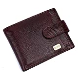 Hammonds Flycatcher RFID Protected Brown NDM Leather Wallet for Men|5 Card Slots| 1 Coin Pocket|2 Hidden Compartment|2 Currency Slots|1 ID Slot|with Easy Access Card Container