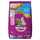 Whiskas Adult (+1 year) Dry Cat Food, Ocean Fish Flavour, 7kg Pack
