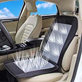 wowobjects 12V Car Breathable Autoson Summer Cooler Seat Cushion Cover with Fan