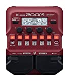 Zoom B1 Four Bass Multi-Effects Pedal (Red)