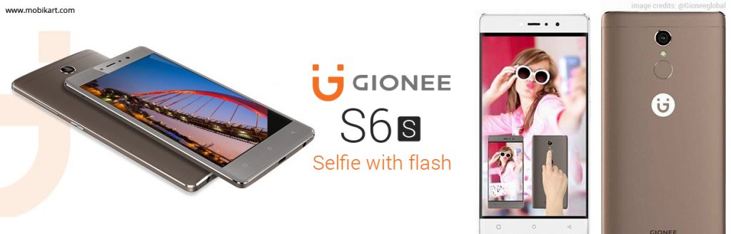 Premium Selfie Phone with Flash ‘Gionee S6s’ Set to Launch in India